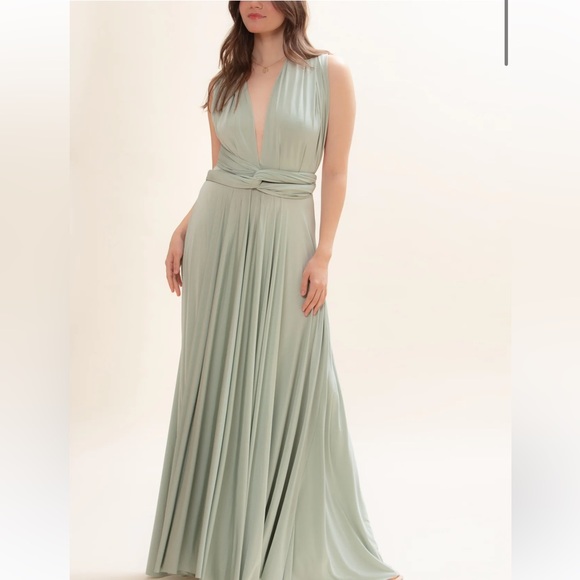 Twobirds Classic Ballgown - seafoam green - Picture 2 of 11